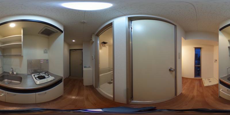 パノラマ画像キッチン