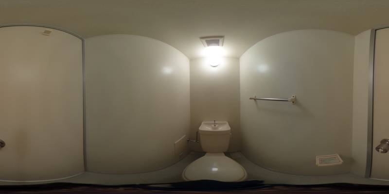 パノラマ画像トイレ