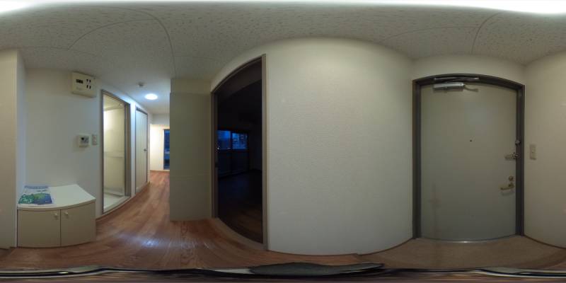 パノラマ画像玄関