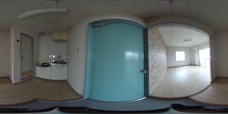 パノラマ画像玄関