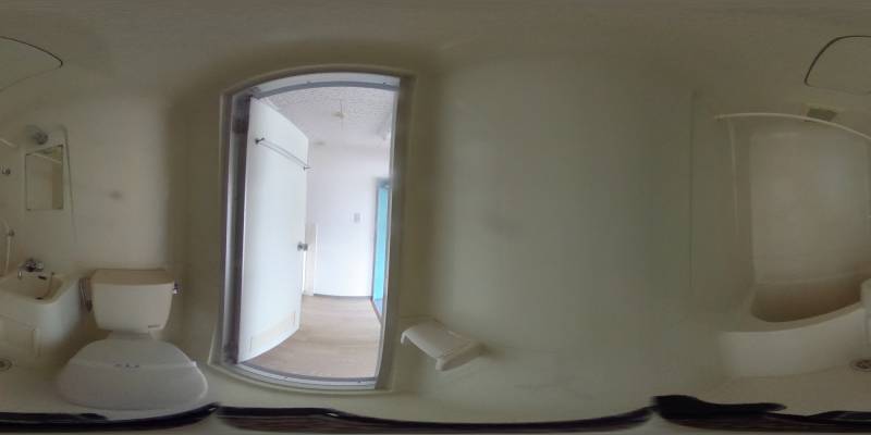 パノラマ画像バスルーム