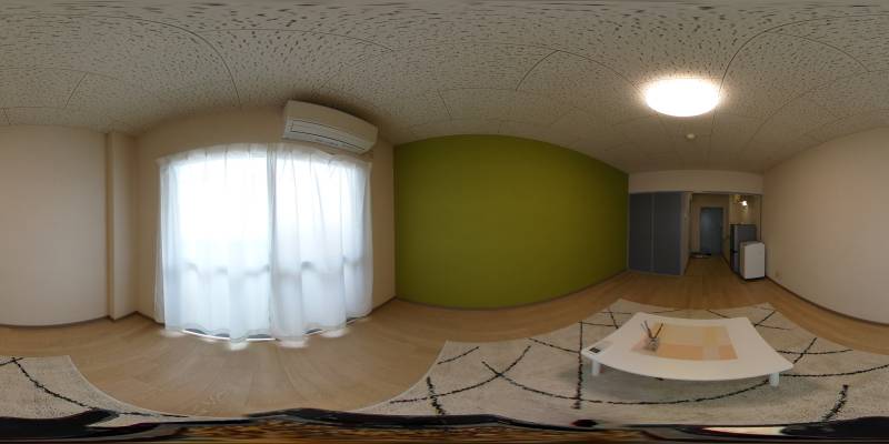 パノラマ画像洋室