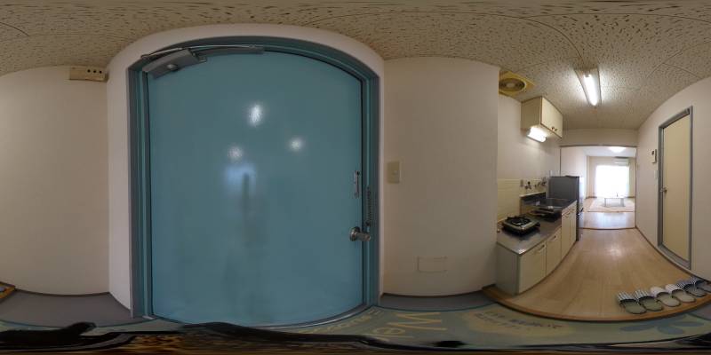 パノラマ画像玄関