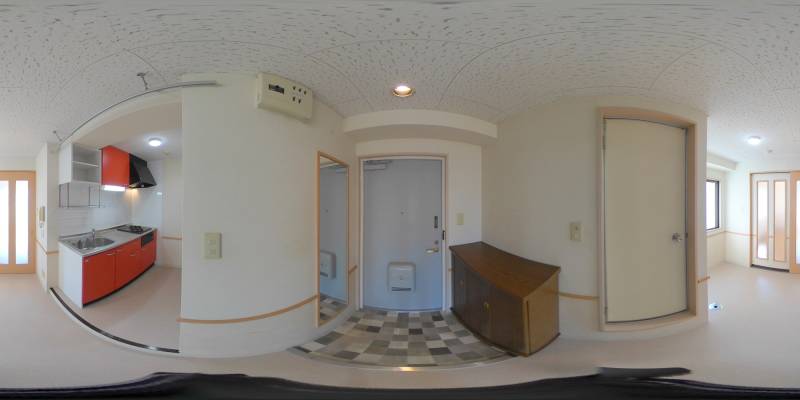 パノラマ画像玄関