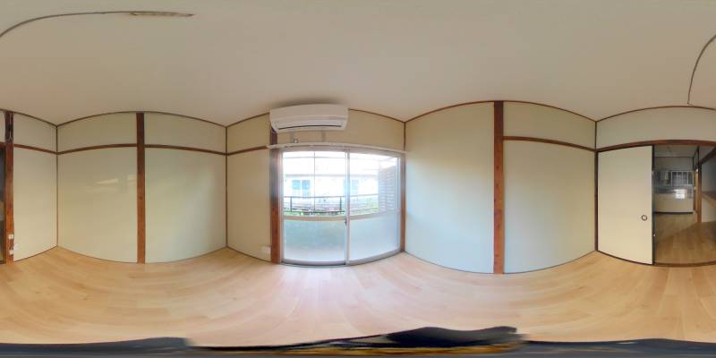 パノラマ画像洋室