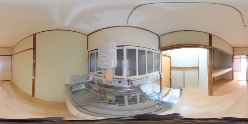 パノラマ画像キッチン