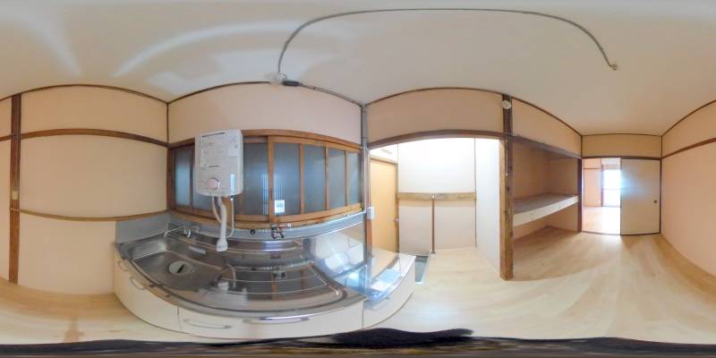 パノラマ画像キッチン