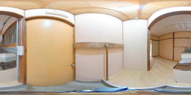 パノラマ画像玄関