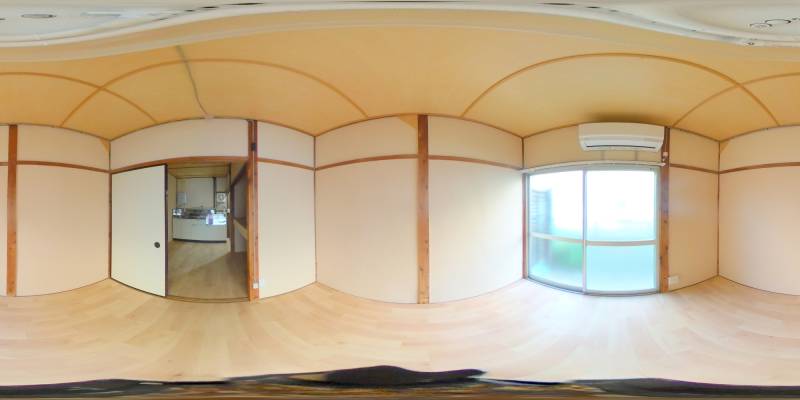 パノラマ画像洋室