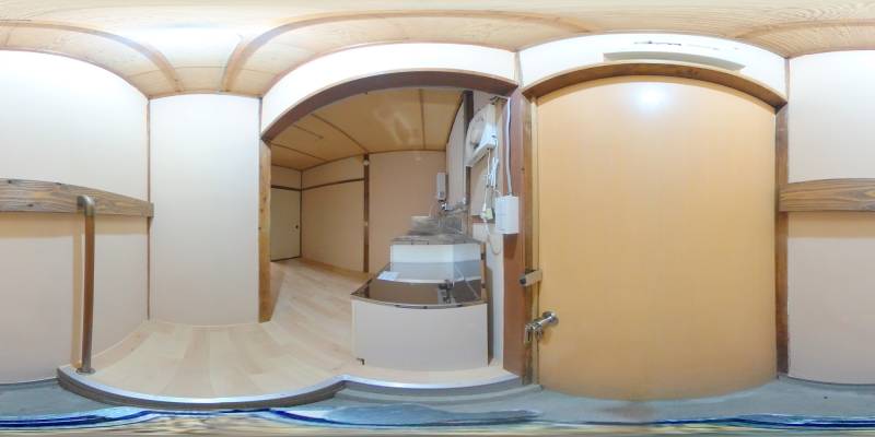 パノラマ画像玄関