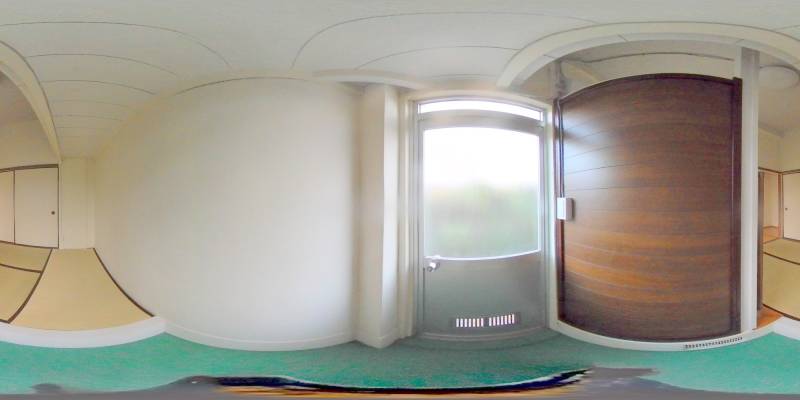 パノラマ画像玄関