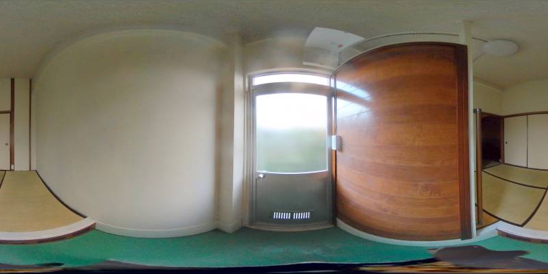 パノラマ画像玄関