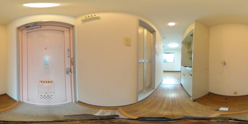 パノラマ画像玄関