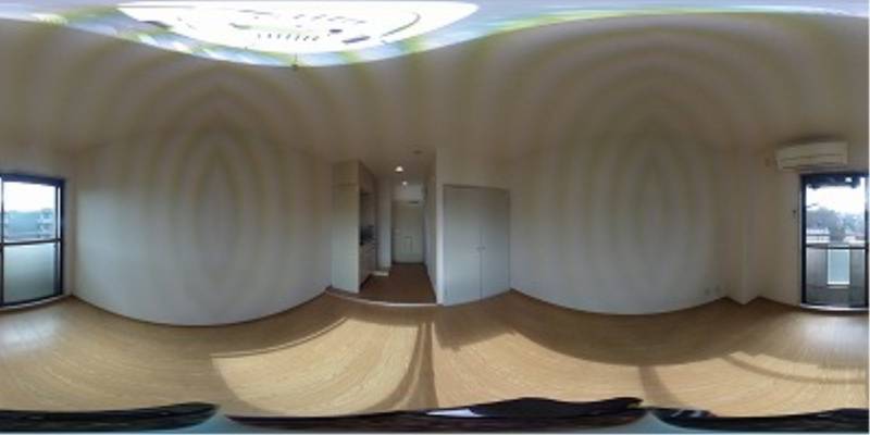 パノラマ画像洋室