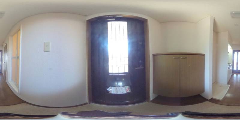 パノラマ画像玄関