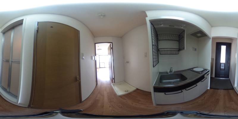 パノラマ画像キッチン