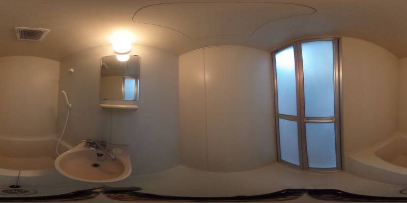 パノラマ画像バスルーム