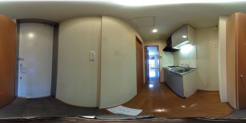 パノラマ画像玄関