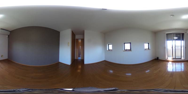 パノラマ画像洋室