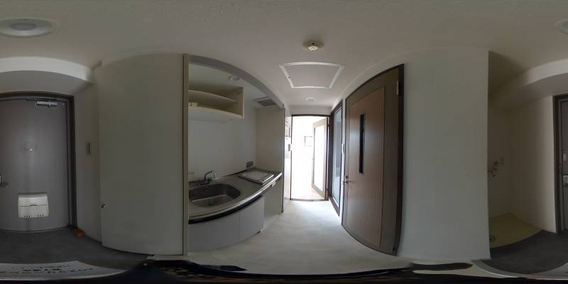 パノラマ画像玄関