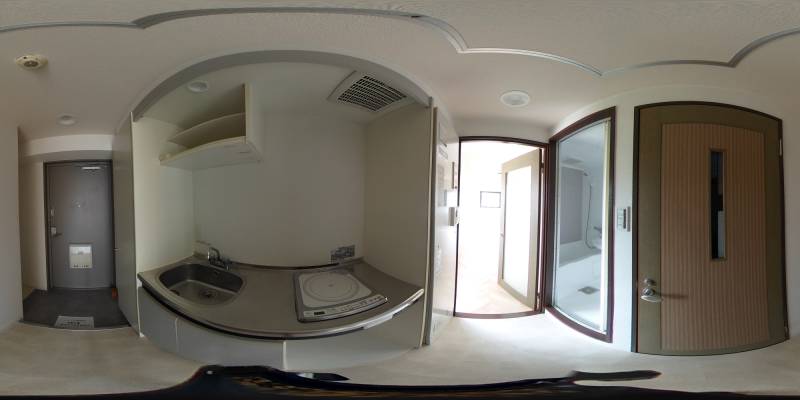 パノラマ画像キッチン