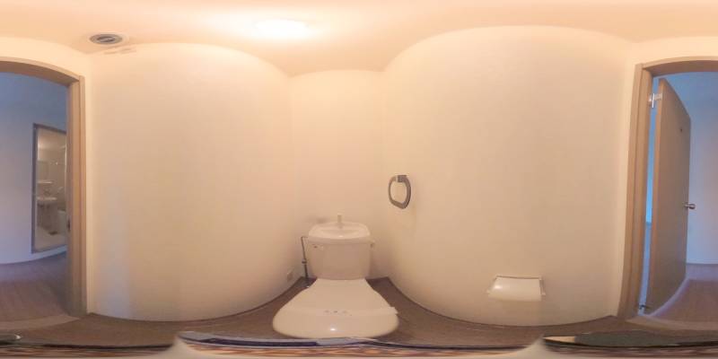 パノラマ画像トイレ