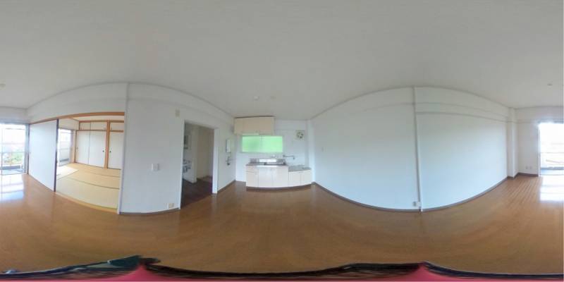 パノラマ画像キッチン