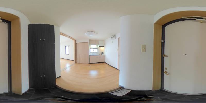 パノラマ画像玄関