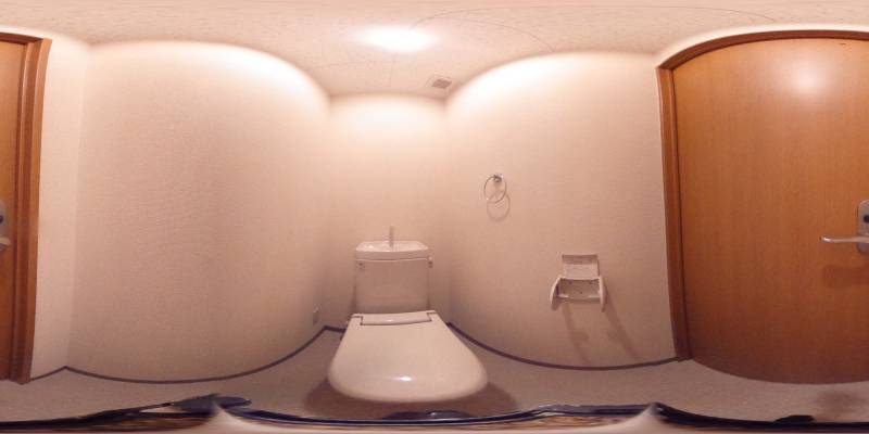 パノラマ画像トイレ