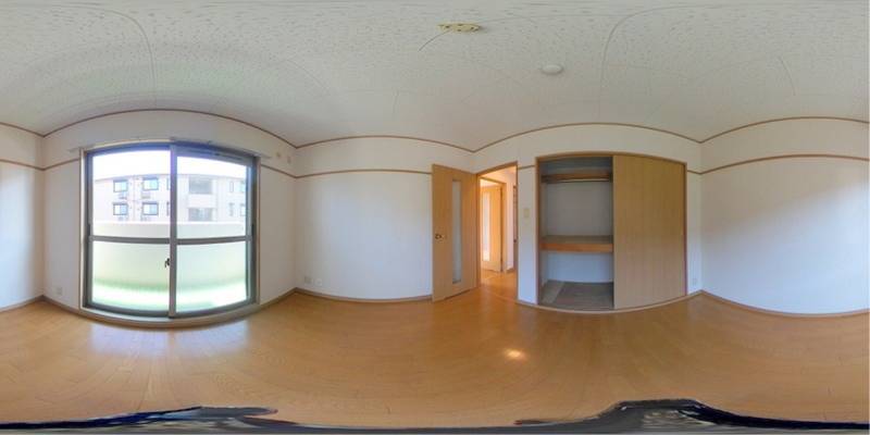 パノラマ画像洋室