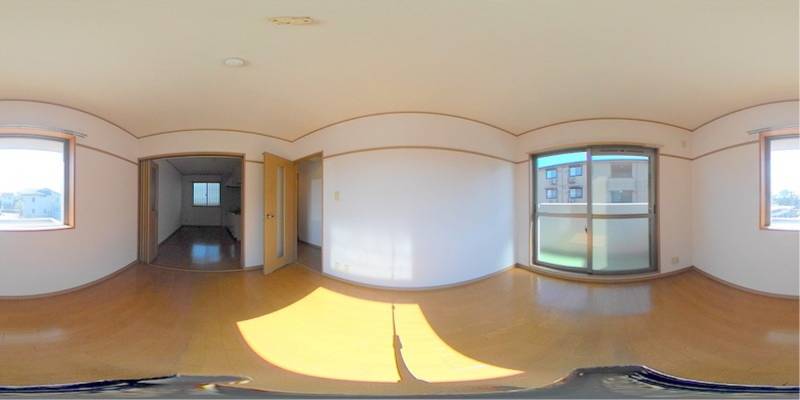 パノラマ画像洋室