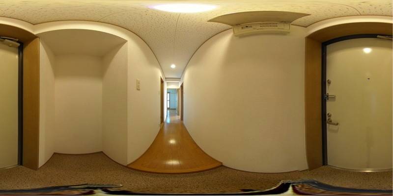 パノラマ画像玄関