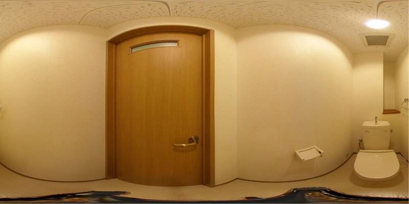 パノラマ画像トイレ