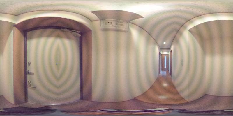 パノラマ画像玄関