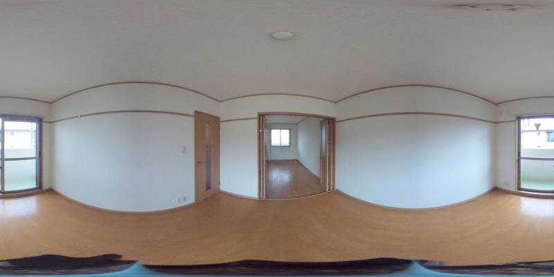 パノラマ画像リビング