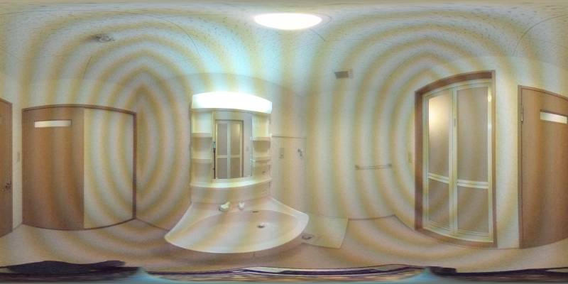 パノラマ画像洗面所