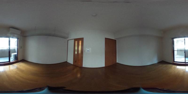 パノラマ画像洋室