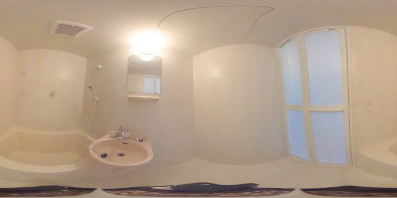 パノラマ画像バスルーム