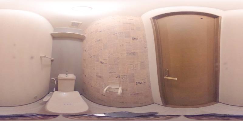 パノラマ画像トイレ