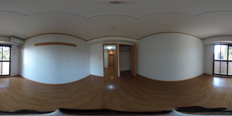 パノラマ画像洋室