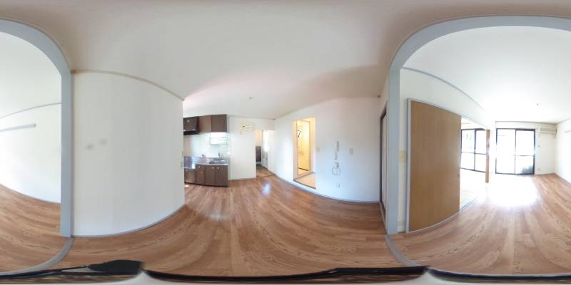 パノラマ画像リビング