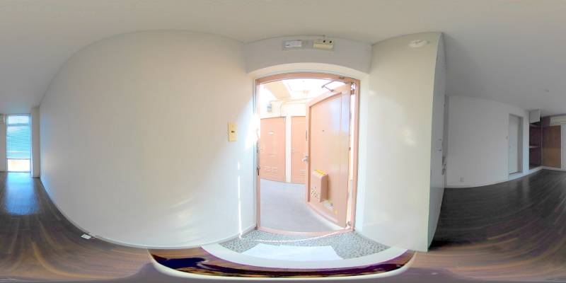 パノラマ画像玄関
