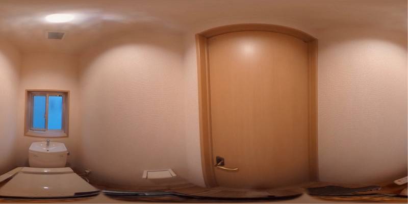 パノラマ画像トイレ