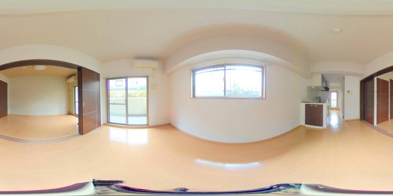 パノラマ画像リビング