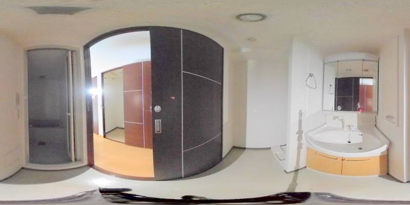 パノラマ画像洗面所