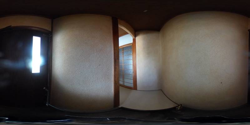 パノラマ画像玄関