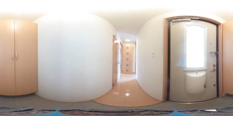 パノラマ画像玄関