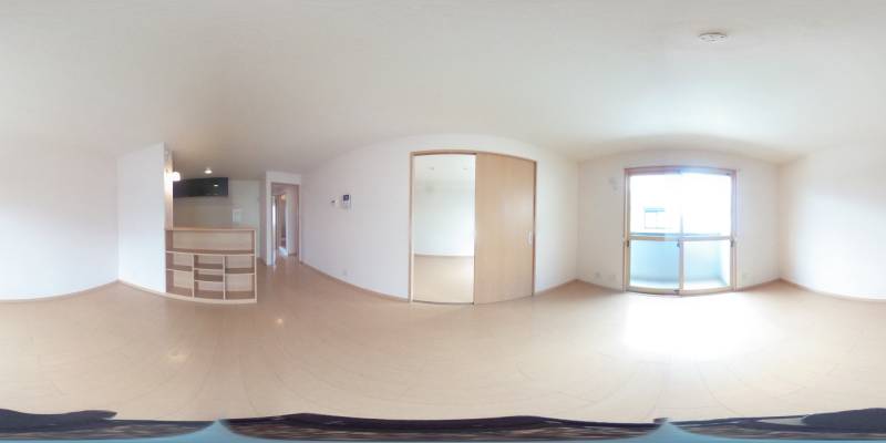 パノラマ画像リビング