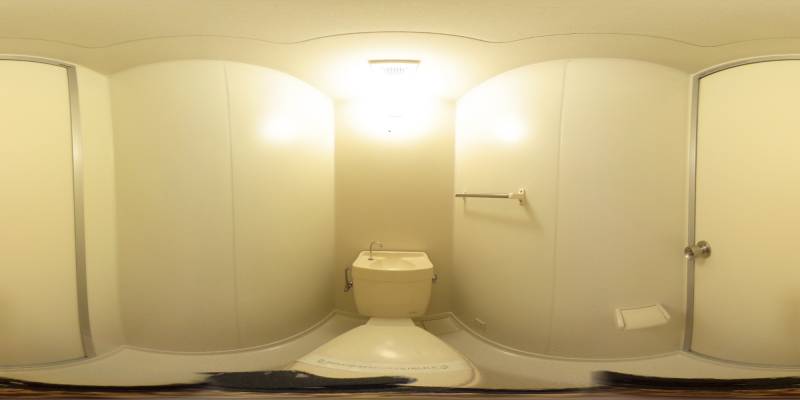 パノラマ画像トイレ