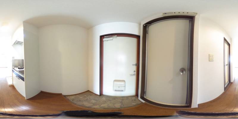 パノラマ画像玄関